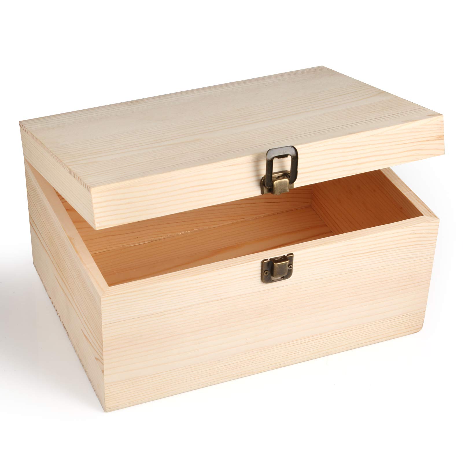 High-Quality unfinished wood boxes without lids for Decoration and More 